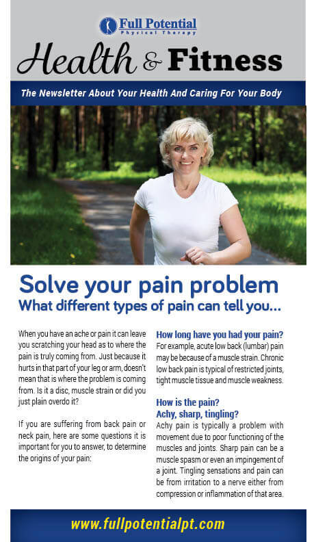 What Different Types of Pain Can Tell You