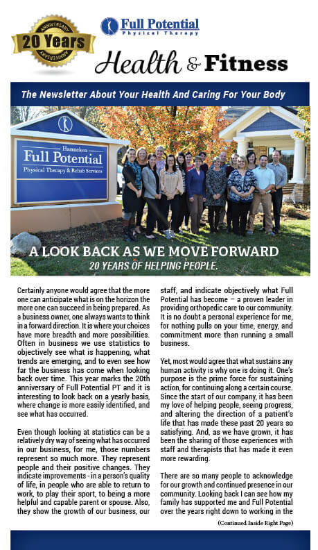 A Look Back as We Look Forward