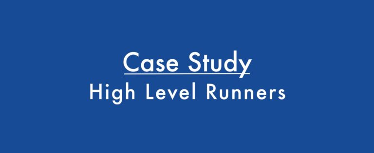 Case-study-high level runners