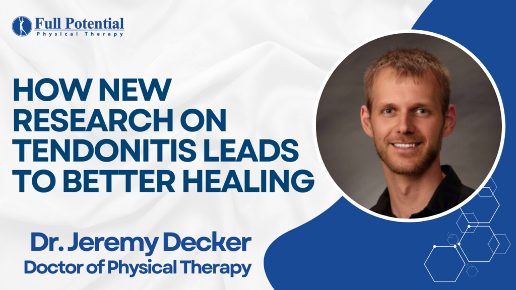 How New Research on Tendonitis Leads to Better Healing